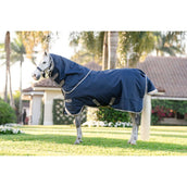 Amigo Chemise Turnout 1200D Plus Pony 0g Marine/Gris Titane/Argent Amigo Chemise Turnout 1200D Plus Pony 0g Marine/Gris Titane/Argent