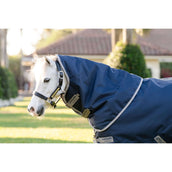 Amigo Chemise Turnout 1200D Plus Pony 0g Marine/Gris Titane/Argent Amigo Chemise Turnout 1200D Plus Pony 0g Marine/Gris Titane/Argent