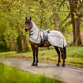 Amigo Couverture Anti-Mouches pour Monter Chalk/Navy Amigo Couverture Anti-Mouches pour Monter Chalk/Navy