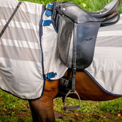 Amigo Couverture Anti-Mouches pour Monter Chalk/Navy Amigo Couverture Anti-Mouches pour Monter Chalk/Navy