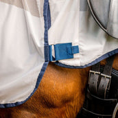 Amigo Couverture Anti-Mouches pour Monter Chalk/Navy Amigo Couverture Anti-Mouches pour Monter Chalk/Navy