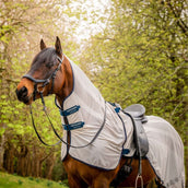 Amigo Couverture Anti-Mouches pour Monter Chalk/Navy Amigo Couverture Anti-Mouches pour Monter Chalk/Navy