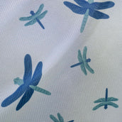 Amigo Couverture Anti-Mouches Pony Dragonfly Print/Silver/Blue/Sage Amigo Couverture Anti-Mouches Pony Dragonfly Print/Silver/Blue/Sage