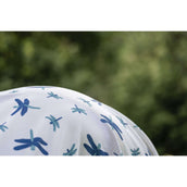 Amigo Couverture Anti-Mouches Plus Pony Dragonfly Print/Silver/Blue/Sage Amigo Couverture Anti-Mouches Plus Pony Dragonfly Print/Silver/Blue/Sage