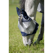 Horseware Masque Anti-Mouches Shield Marin/Argente Horseware Masque Anti-Mouches Shield Marin/Argente