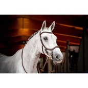 Rambo Micklem Competition Bridle Nouveau Dark Havana Rambo Micklem Competition Bridle Nouveau Dark Havana