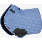 LeMieux Tapis de Selle Suede Close Contact Square de Saut Powder Blue LeMieux Tapis de Selle Suede Close Contact Square de Saut Powder Blue
