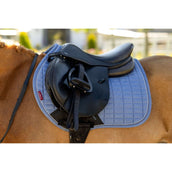 LeMieux Tapis de Selle Mini Suede Close Contact Square de Saut Powder Blue LeMieux Tapis de Selle Mini Suede Close Contact Square de Saut Powder Blue