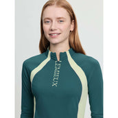 LeMieux Base Layer Philippa Mesh Longues Manches Jungle LeMieux Base Layer Philippa Mesh Longues Manches Jungle