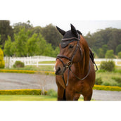 LeMieux Bonnet Anti-Mouches Air-Tek Mesh Noir LeMieux Bonnet Anti-Mouches Air-Tek Mesh Noir