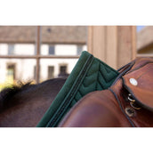 Kentucky Tapis de Selle Velvet Mini Pearls de Saut Pine Green Kentucky Tapis de Selle Velvet Mini Pearls de Saut Pine Green