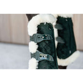 Kentucky Protèges-Tendons Bamboo Elastic Velvet Vegan Fourrure Vert foncé Kentucky Protèges-Tendons Bamboo Elastic Velvet Vegan Fourrure Vert foncé