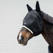 Kentucky Masque Anti-Mouches Skin Friendly avec Oreilles Noir Kentucky Masque Anti-Mouches Skin Friendly avec Oreilles Noir