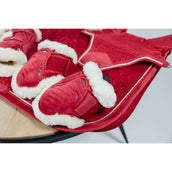 Kentucky Protèges-Tendons Bamboo Elastic Velvet Vegan Fourrure Rouge Kentucky Protèges-Tendons Bamboo Elastic Velvet Vegan Fourrure Rouge