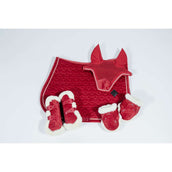 Kentucky Protèges-Tendons Bamboo Elastic Velvet Vegan Fourrure Rouge Kentucky Protèges-Tendons Bamboo Elastic Velvet Vegan Fourrure Rouge