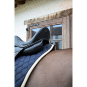 Kentucky Horsewear Tapis de Selle Softshell Onion Quilt Dressage Marin/Beige Kentucky Horsewear Tapis de Selle Softshell Onion Quilt Dressage Marin/Beige