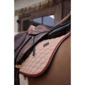 Kentucky Horsewear Tapis de Selle Onion Quilt Leather Neon de Saut Beige Kentucky Horsewear Tapis de Selle Onion Quilt Leather Neon de Saut Beige