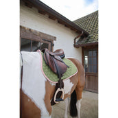 Kentucky Horsewear Tapis de Selle Softshell Onion Quilt de Saut Kaki/Vieux Rose Kentucky Horsewear Tapis de Selle Softshell Onion Quilt de Saut Kaki/Vieux Rose