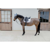 Kentucky Tapis de Selle Plaited 3D Logo Dressage Blanc Kentucky Tapis de Selle Plaited 3D Logo Dressage Blanc