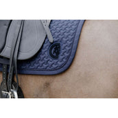 Kentucky Tapis de Selle Plaited 3D Logo Dressage Marin Kentucky Tapis de Selle Plaited 3D Logo Dressage Marin