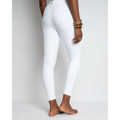 Kentucky Pantalon d'Équitation Miami Knee Grip Femme Blanc Kentucky Pantalon d'Équitation Miami Knee Grip Femme Blanc