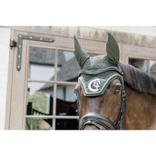 Kentucky Bonnet Anti-Mouches Wellington Soundless 3D Logo Rope Pine Green Kentucky Bonnet Anti-Mouches Wellington Soundless 3D Logo Rope Pine Green