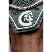 Kentucky Bonnet Anti-Mouches Wellington Soundless 3D Logo Rope Pine Green Kentucky Bonnet Anti-Mouches Wellington Soundless 3D Logo Rope Pine Green