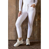 Kentucky Pantalon d'Équitation Miami Knee Grip Femme Blanc Kentucky Pantalon d'Équitation Miami Knee Grip Femme Blanc