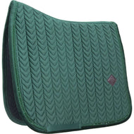 Kentucky Tapis de Selle velours Pearls Dressage Pine Green Kentucky Tapis de Selle velours Pearls Dressage Pine Green