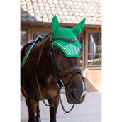 Kentucky Bonnet Anti-Mouches Wellington Velvet Maze Cipher Blanc/Vert Kentucky Bonnet Anti-Mouches Wellington Velvet Maze Cipher Blanc/Vert