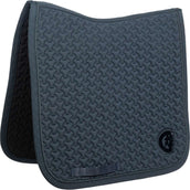 Kentucky Tapis de Selle Plaited 3D Logo Dressage Pine Green Kentucky Tapis de Selle Plaited 3D Logo Dressage Pine Green