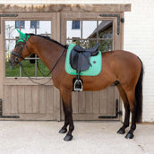 Kentucky Tapis de Selle Velvet Maze Cipher Dressage Blanc/Vert Kentucky Tapis de Selle Velvet Maze Cipher Dressage Blanc/Vert