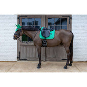 Kentucky Tapis de Selle Velvet Horse Printing Dressage Vert Kentucky Tapis de Selle Velvet Horse Printing Dressage Vert