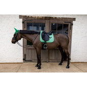 Kentucky Tapis de Selle Velvet Pied De Poule Dressage Vert clair Kentucky Tapis de Selle Velvet Pied De Poule Dressage Vert clair