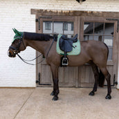 Kentucky Tapis de Selle Velvet Pied De Poule Dressage Vert foncé Kentucky Tapis de Selle Velvet Pied De Poule Dressage Vert foncé