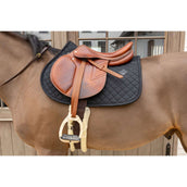 Kentucky Tapis de Selle Skin Friendly Diamond de Saut Noir Kentucky Tapis de Selle Skin Friendly Diamond de Saut Noir