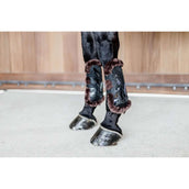 Kentucky Horsewear Protèges-Tendons Bamboo Elastic Vegan Sheepskin Noir/Beige Kentucky Horsewear Protèges-Tendons Bamboo Elastic Vegan Sheepskin Noir/Beige