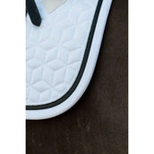 Kentucky Tapis de Selle Glitter Rope Dressage Blanc/Noir Kentucky Tapis de Selle Glitter Rope Dressage Blanc/Noir