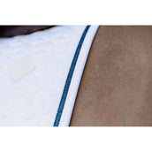 Kentucky Tapis de Selle Glitter Rope de Saut blanc/marine Kentucky Tapis de Selle Glitter Rope de Saut blanc/marine