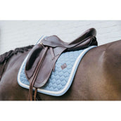 Kentucky Tapis de Selle Plaited Dressage Bleu clair Kentucky Tapis de Selle Plaited Dressage Bleu clair