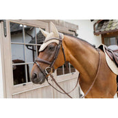 Kentucky Horsewear Bonnet Anti-Mouches Wellington 3D Logo Beige Kentucky Horsewear Bonnet Anti-Mouches Wellington 3D Logo Beige