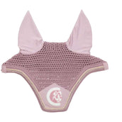 Kentucky Horsewear Bonnet Anti-Mouches Wellington 3D Logo Rose clair Kentucky Horsewear Bonnet Anti-Mouches Wellington 3D Logo Rose clair