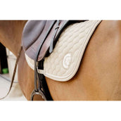 Kentucky Horsewear Tapis de Selle Onion Quilt 3D Logo de Saut Beige Kentucky Horsewear Tapis de Selle Onion Quilt 3D Logo de Saut Beige