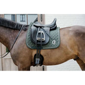 Kentucky Horsewear Tapis de Selle Onion Quilt 3D Logo Dressage Pine Green Kentucky Horsewear Tapis de Selle Onion Quilt 3D Logo Dressage Pine Green