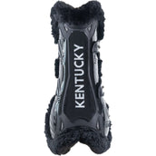 Kentucky Horsewear Protèges-Tendons Bamboo Elastic Vegan Sheepskin Noir/Noir Kentucky Horsewear Protèges-Tendons Bamboo Elastic Vegan Sheepskin Noir/Noir