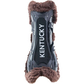 Kentucky Horsewear Protèges-Tendons Bamboo Elastic Vegan Sheepskin Noir/Beige Kentucky Horsewear Protèges-Tendons Bamboo Elastic Vegan Sheepskin Noir/Beige