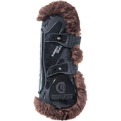 Kentucky Horsewear Protèges-Tendons Bamboo Elastic Vegan Sheepskin Noir/Beige Kentucky Horsewear Protèges-Tendons Bamboo Elastic Vegan Sheepskin Noir/Beige