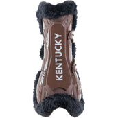 Kentucky Horsewear Protèges-Tendons Bamboo Elastic Vegan Sheepskin Marron/Noir Kentucky Horsewear Protèges-Tendons Bamboo Elastic Vegan Sheepskin Marron/Noir