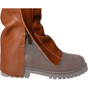 Dyon Longues Jambières en Cuir Standard Cognac Dyon Longues Jambières en Cuir Standard Cognac