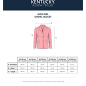 Kentucky Petite Veste de Concours Sammy Girls Old Rose Kentucky Petite Veste de Concours Sammy Girls Old Rose